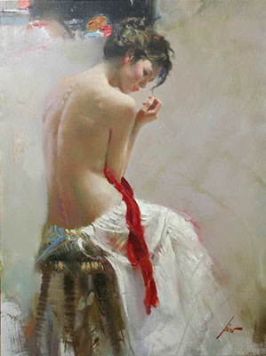 Pino Daeni Purity oil painting reproduction