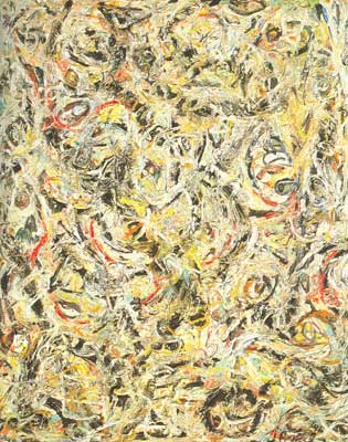 Jackson Pollock Eyes in the Heart oil painting reproduction