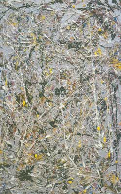 Jackson Pollock Phosphorescence oil painting reproduction