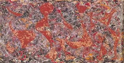 Jackson Pollock Out of the Web: Number 7 1949 oil painting reproduction