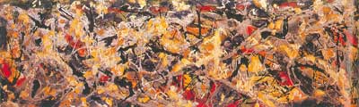 Jackson Pollock Frieze oil painting reproduction