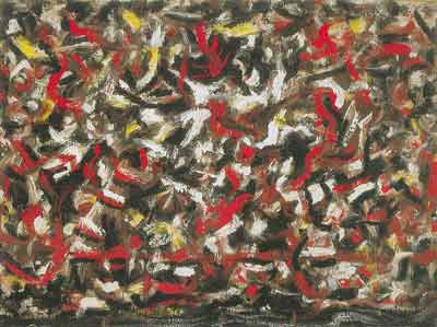 Jackson Pollock Overall Compostion oil painting reproduction