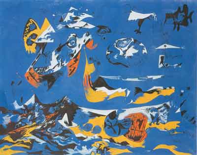 Jackson Pollock Moby Dick oil painting reproduction