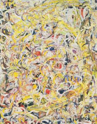 Jackson Pollock Shimmering Substance oil painting reproduction