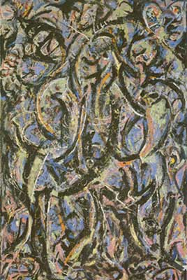 Jackson Pollock Gothic oil painting reproduction