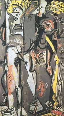 Jackson Pollock Two oil painting reproduction
