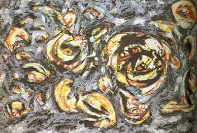 Jackson Pollock Ocean Greyness oil painting reproduction