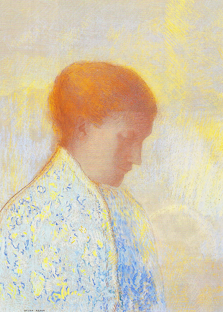 Odilon Redon Camille, 1890 oil painting reproduction