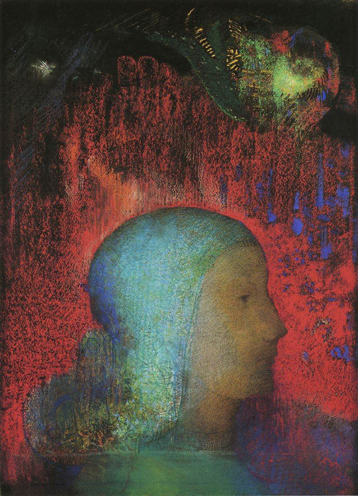 Odilon Redon Joan of Arc oil painting reproduction