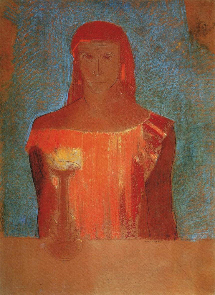 Odilon Redon Lady Macbeth, 1896-99 oil painting reproduction