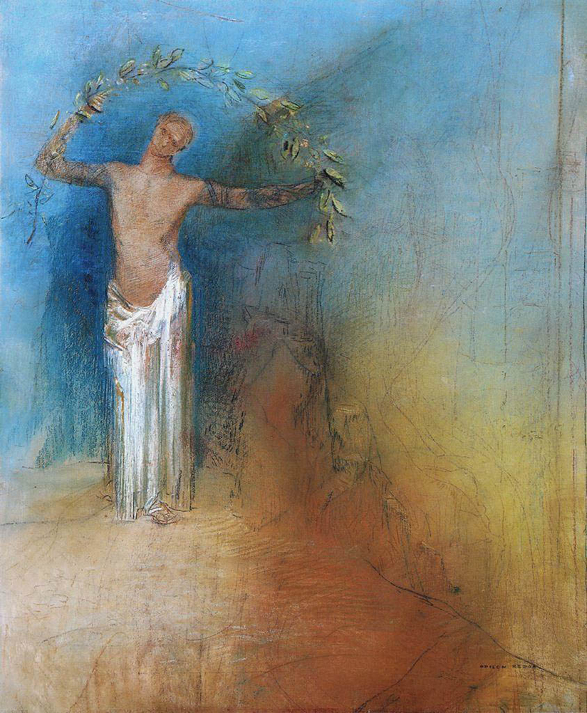 Odilon Redon The Crown oil painting reproduction