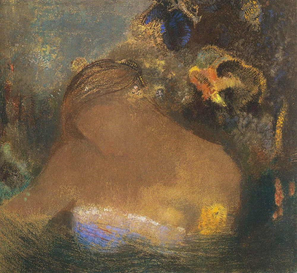 Odilon Redon Ophelia, 1898-1905 oil painting reproduction