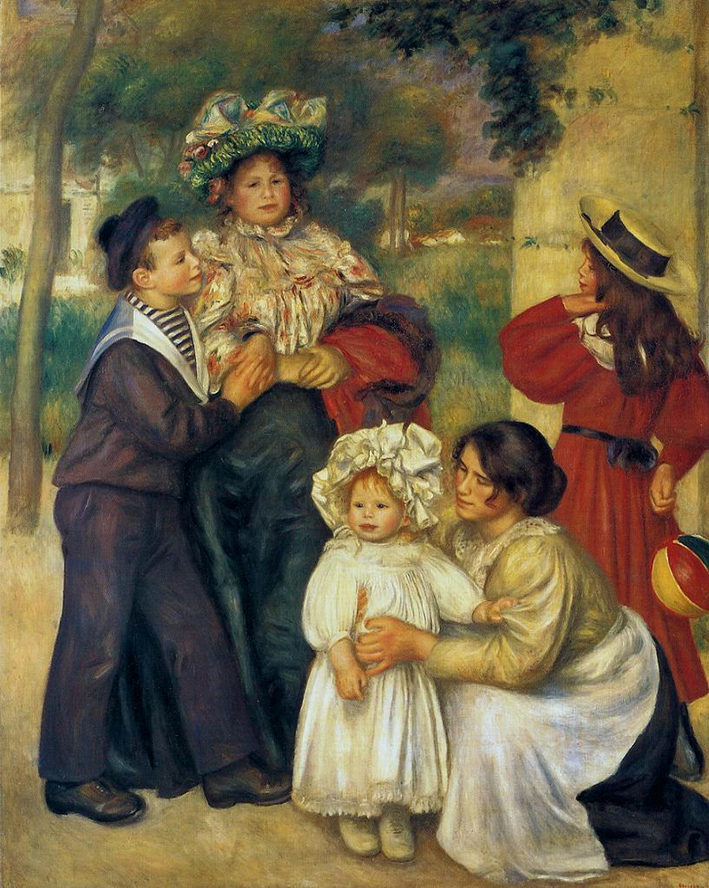 Pierre-Auguste Renoir The Artist's Family, 1896 oil painting reproduction