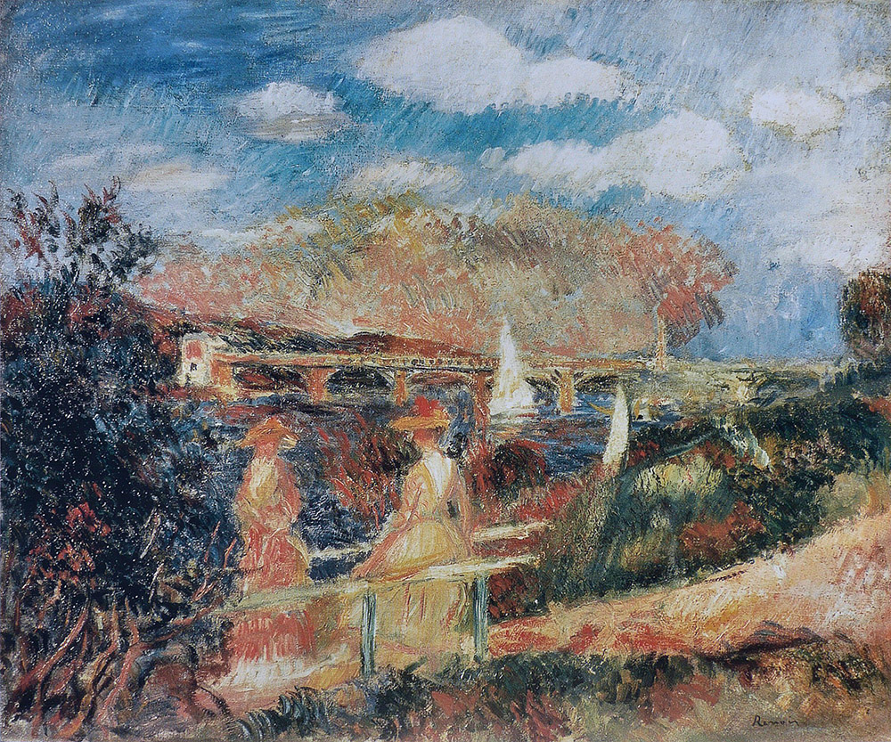 Pierre-Auguste Renoir The Banks of the Seine at Argenteuil, 1880 oil painting reproduction