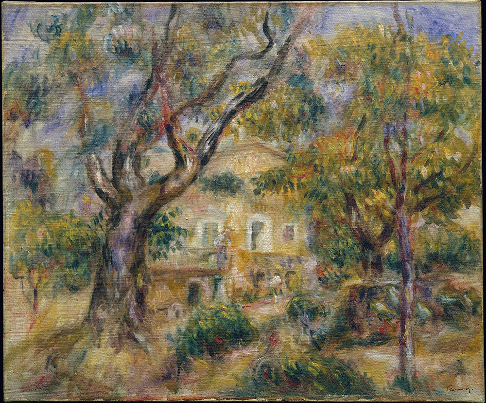 Pierre-Auguste Renoir The Farm at Les Collettes, Cagnes, 1908-14 oil painting reproduction