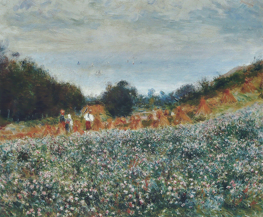 Pierre-Auguste Renoir The Haying, 1880 oil painting reproduction