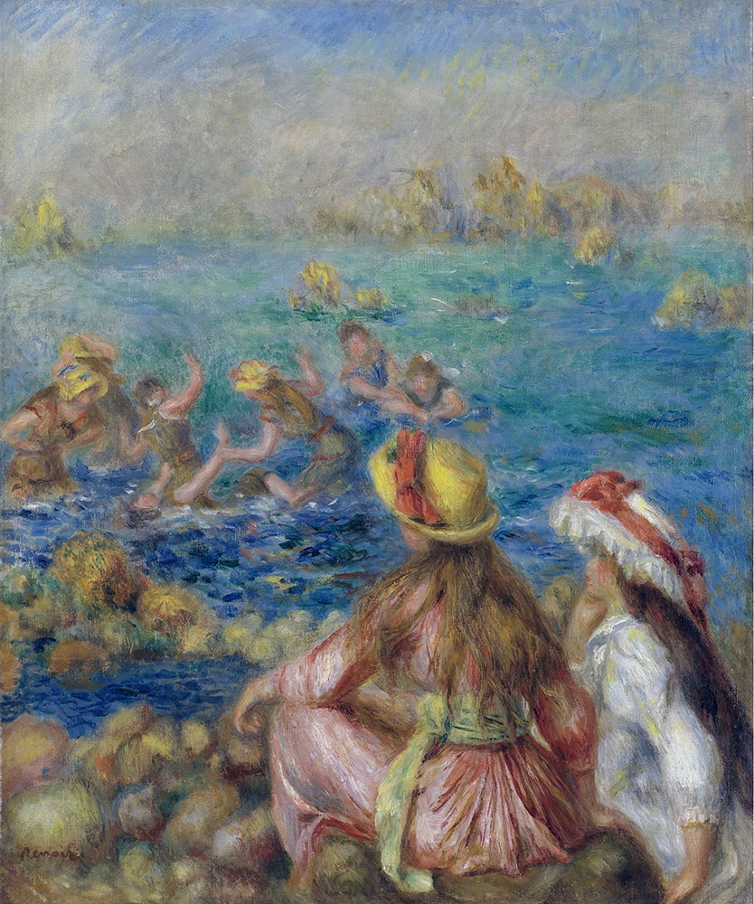 Pierre-Auguste Renoir Bathers, 1892 oil painting reproduction