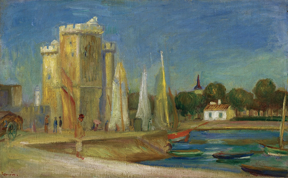 Pierre-Auguste Renoir The Port of La Rochelle, 1896 oil painting reproduction
