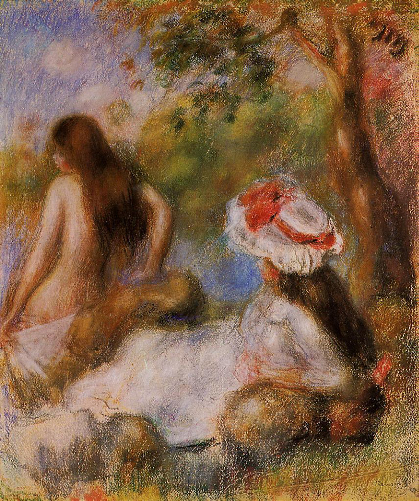 Pierre-Auguste Renoir Bathers, 1894 oil painting reproduction