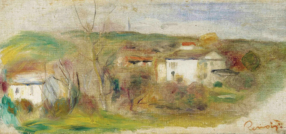 Pierre-Auguste Renoir The Valley of the Cagnes, 1905 oil painting reproduction
