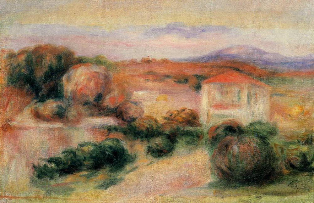 Pierre-Auguste Renoir White Houses - 1910 oil painting reproduction
