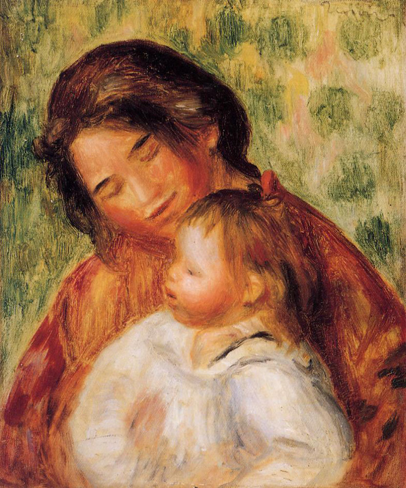 Pierre-Auguste Renoir Woman and Child oil painting reproduction
