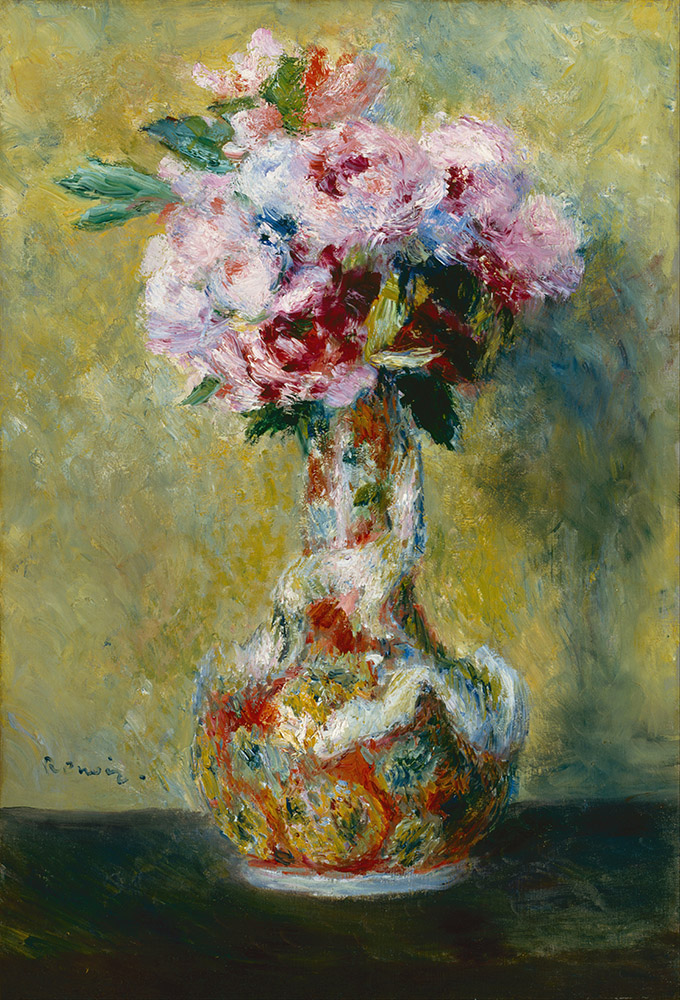 Pierre-Auguste Renoir Bouquet in a Vase, 1878 oil painting reproduction
