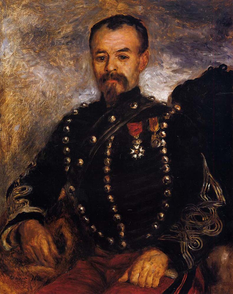 Pierre-Auguste Renoir Captain Edouard Bernier, 1871 oil painting reproduction