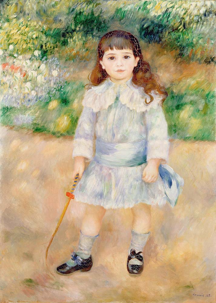 Pierre-Auguste Renoir Child with a Whip, 1885 oil painting reproduction