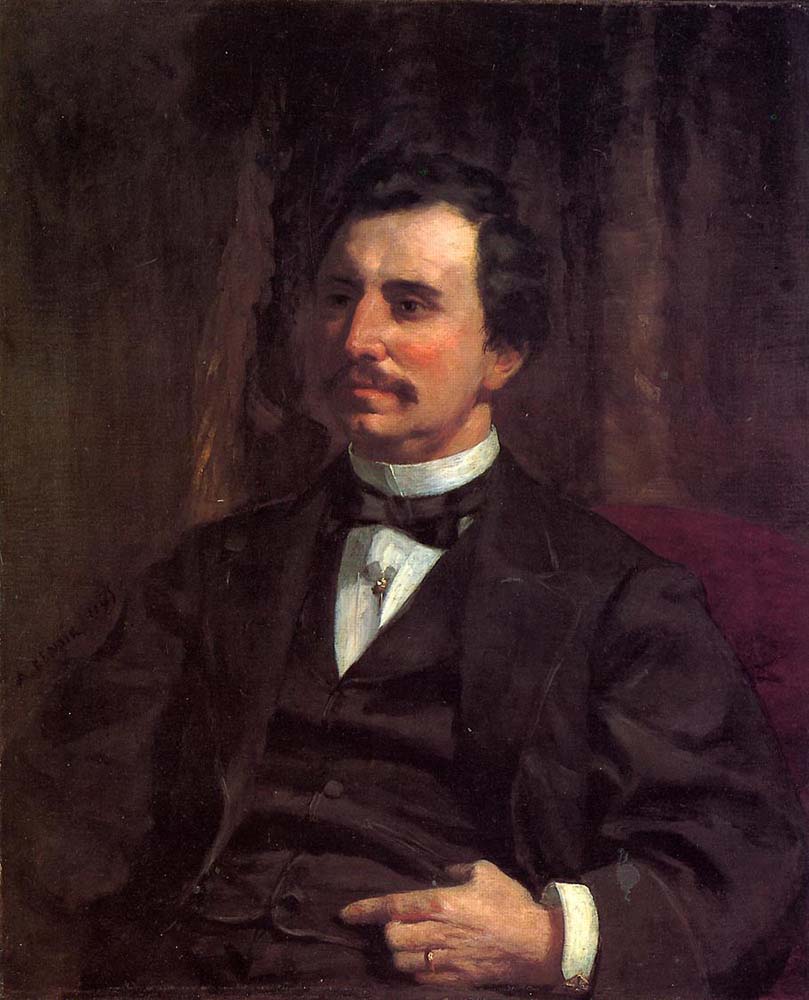 Pierre-Auguste Renoir Colonel Barton Howard Jenks, 1865 oil painting reproduction