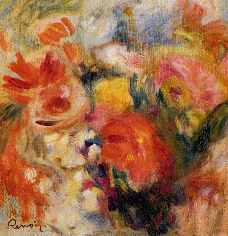 Pierre-Auguste Renoir Flower Study, 1913 oil painting reproduction