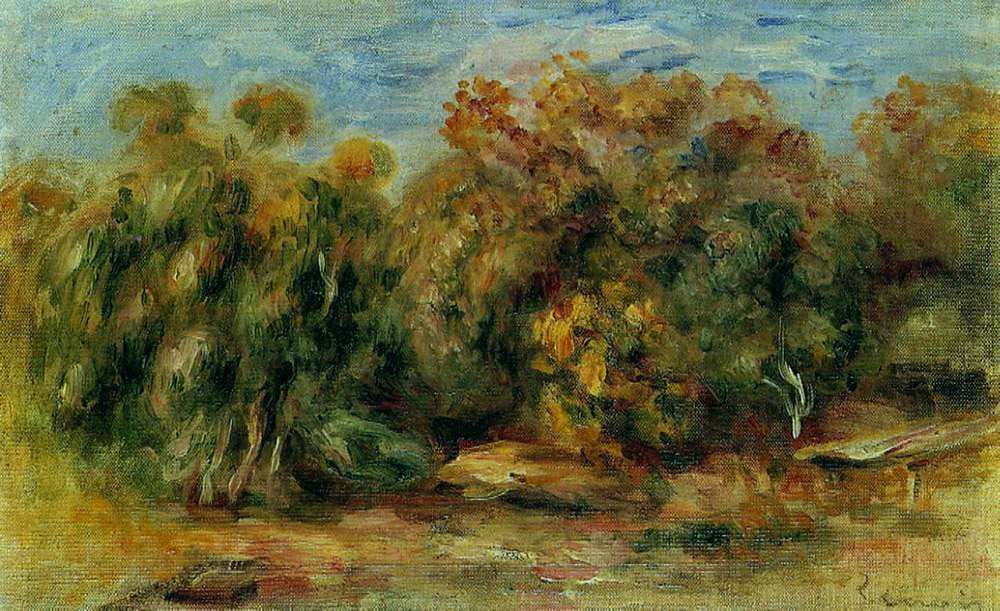 Pierre-Auguste Renoir Landscape 08 oil painting reproduction