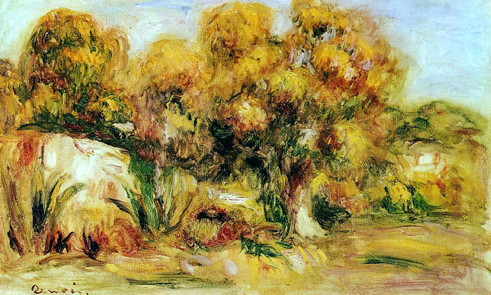 Pierre-Auguste Renoir Landscape 11 oil painting reproduction