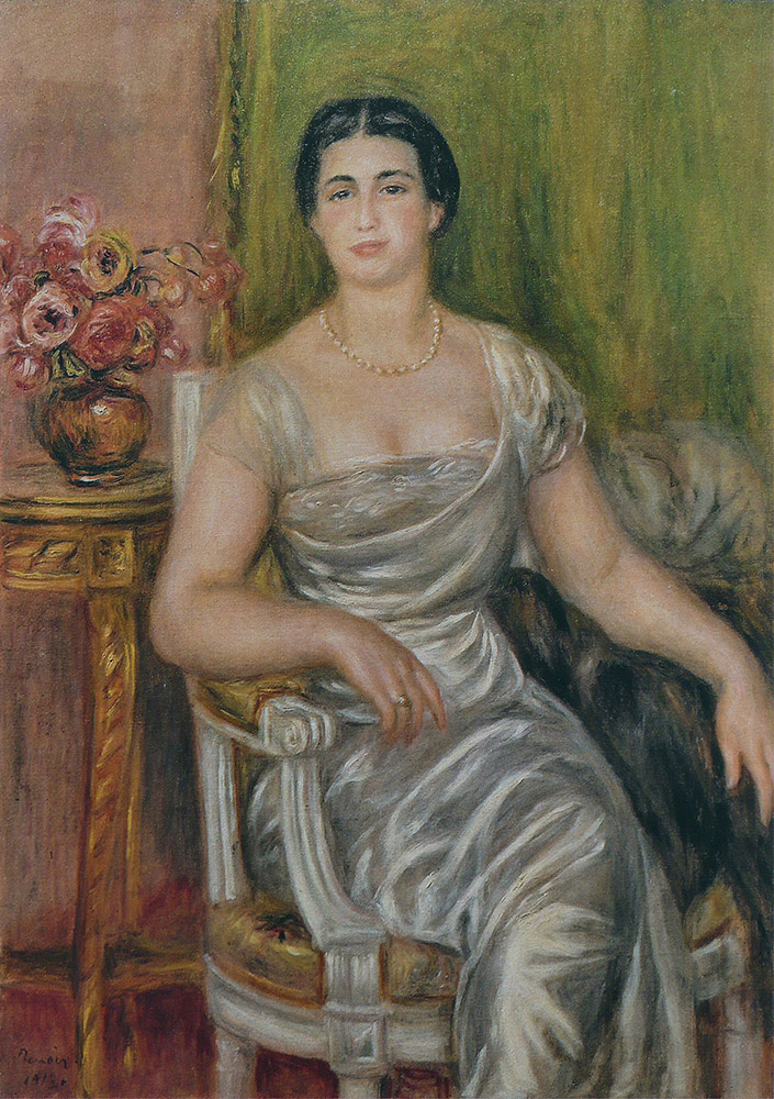 Pierre-Auguste Renoir Alice Vallieres-Merzbach, 1913 oil painting reproduction