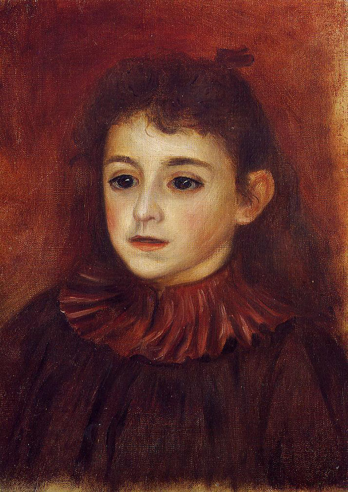 Pierre-Auguste Renoir Mademoiselle Georgette Charpentier - 1878 oil painting reproduction