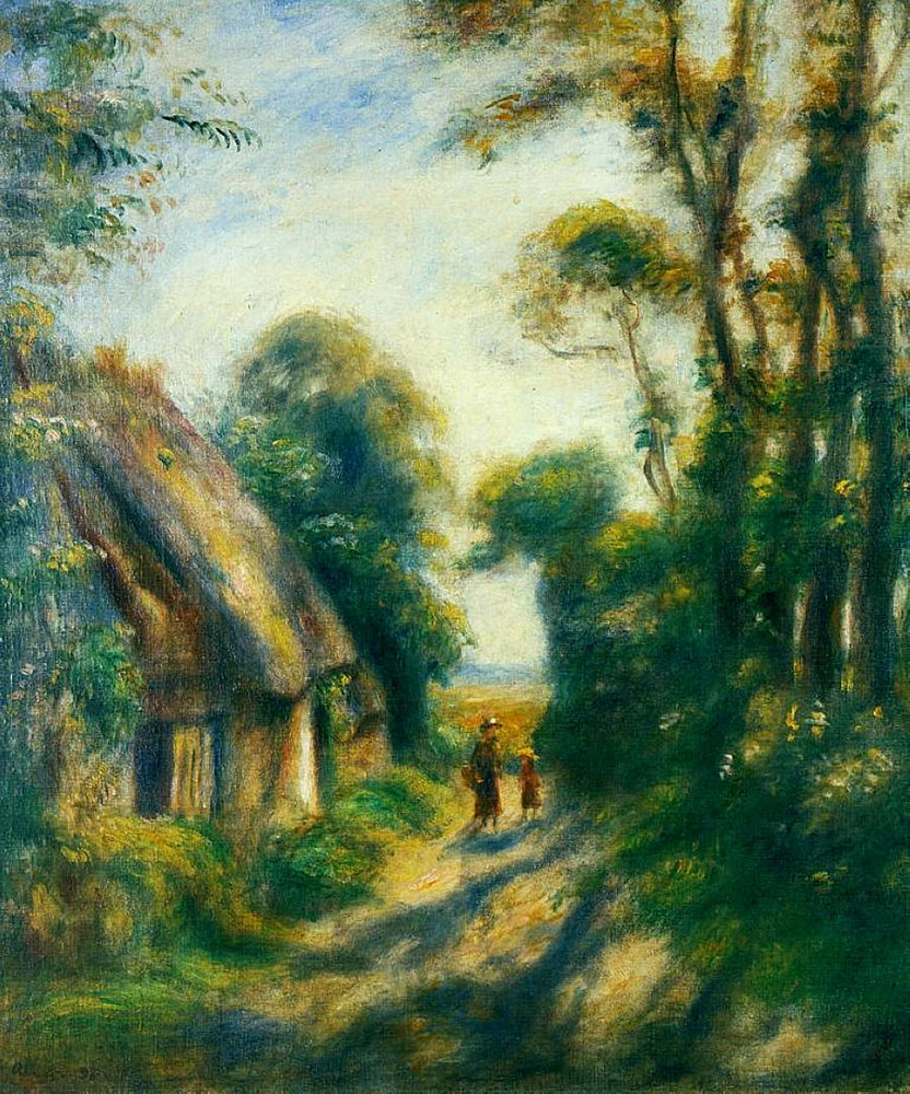 Pierre-Auguste Renoir Near Berneval, 1898 oil painting reproduction