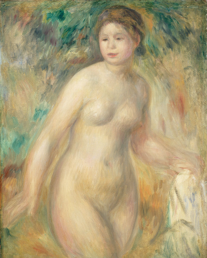Pierre-Auguste Renoir Nude after Bathing, 1895 oil painting reproduction