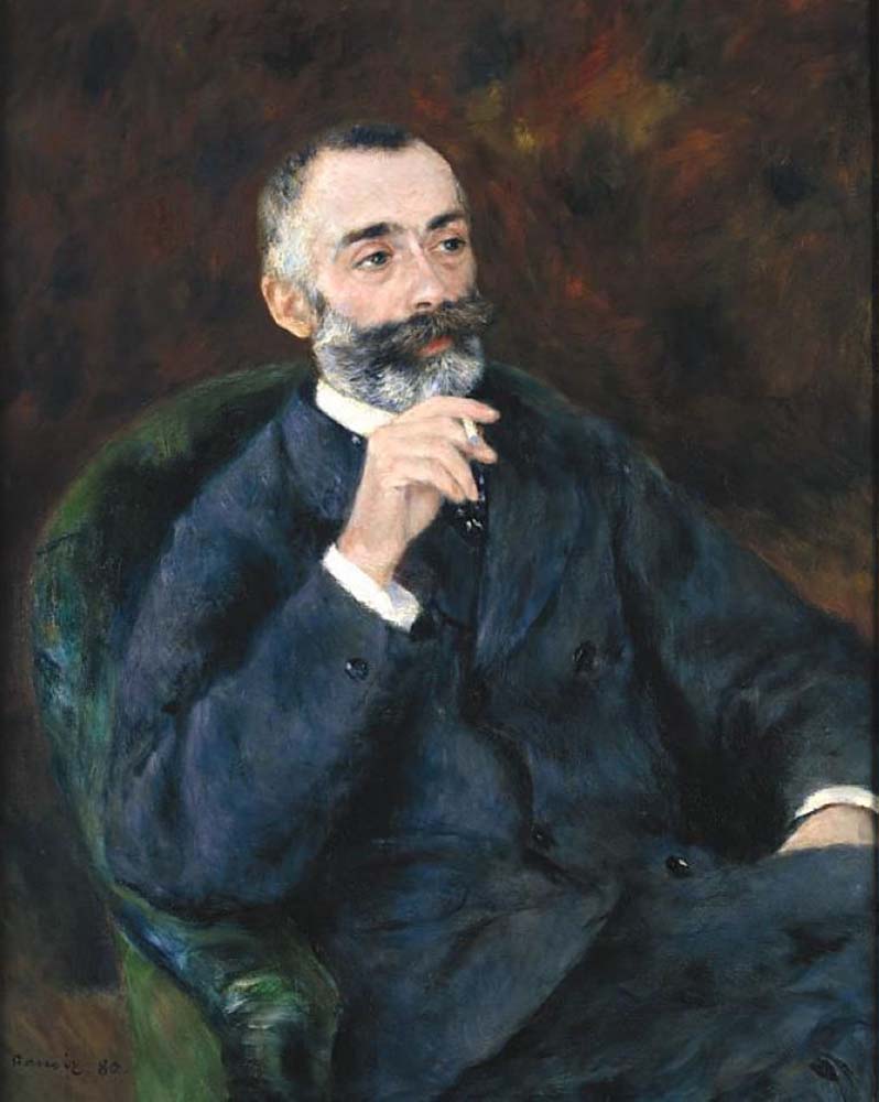 Pierre-Auguste Renoir Portrait of Paul Berard, 1880 oil painting reproduction