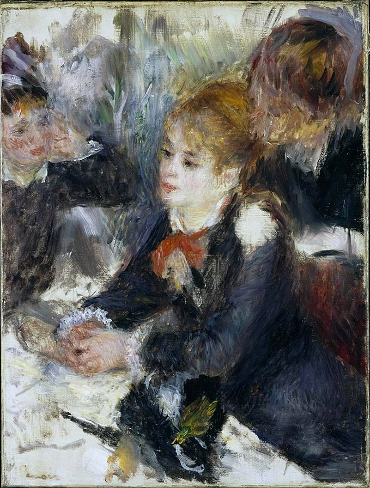 Pierre-Auguste Renoir At the Milliner's, 1878 oil painting reproduction