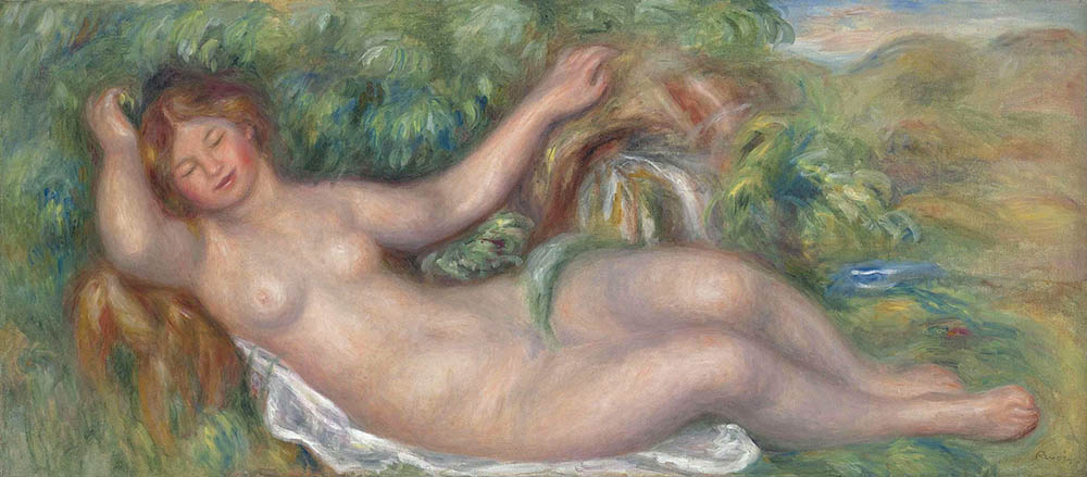 Pierre-Auguste Renoir Reclining Nude, 1902 oil painting reproduction
