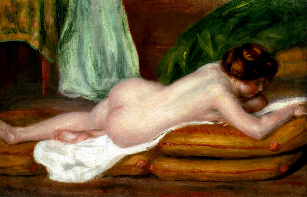 Pierre-Auguste Renoir Rest, 1896 oil painting reproduction