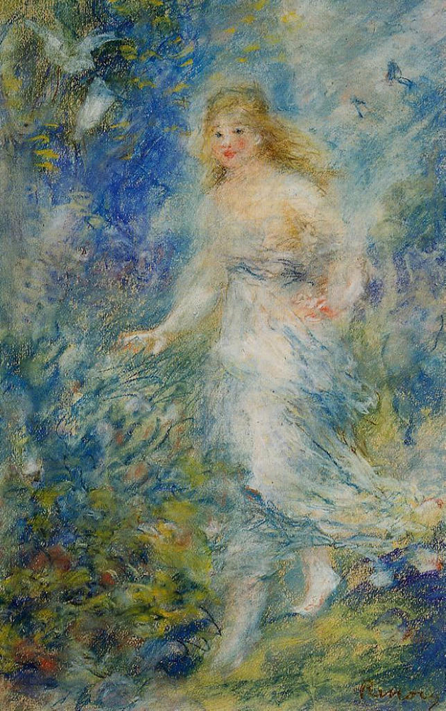 Pierre-Auguste Renoir Spring (The Four Seasons), 1879 oil painting reproduction