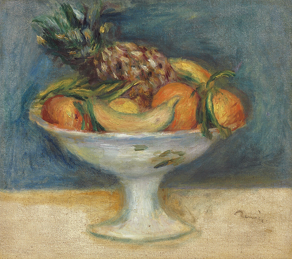 Pierre-Auguste Renoir Still Life - Compotier with Fruit, 1890 oil painting reproduction