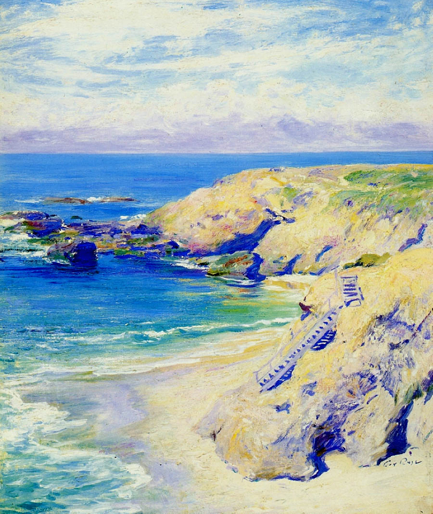 Guy Rose La Jolla Cove oil painting reproduction