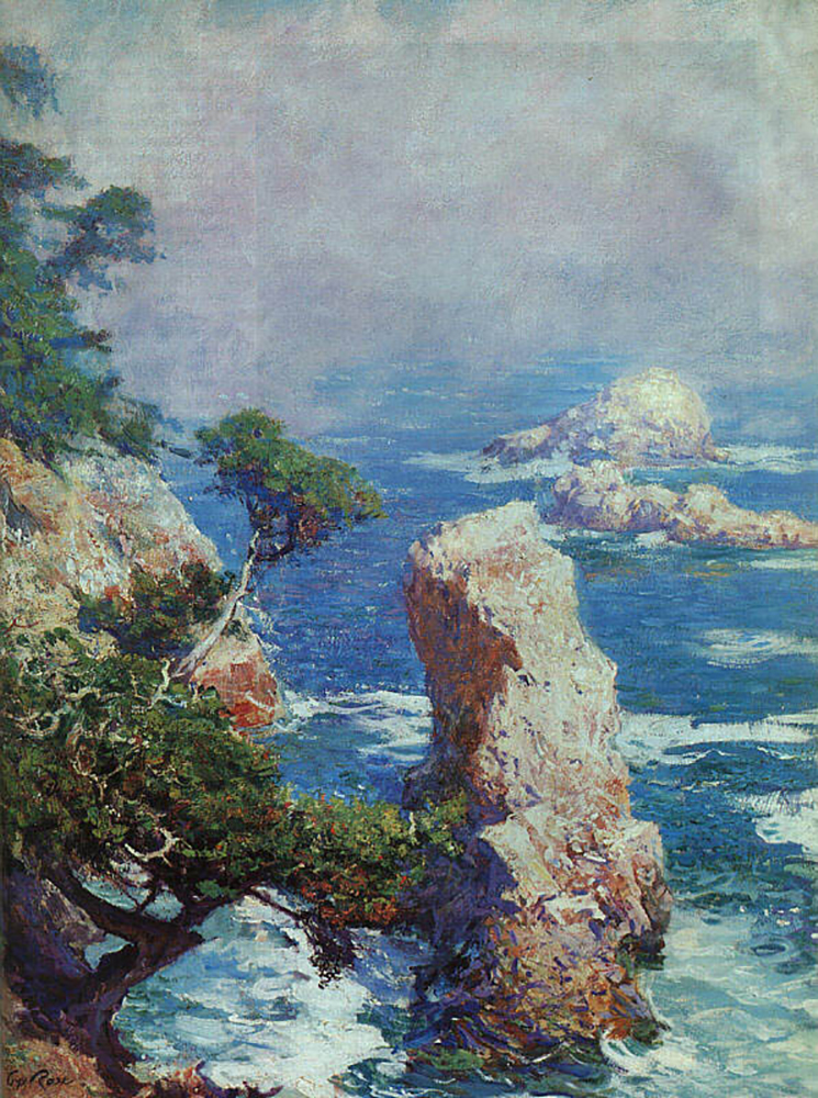 Guy Rose Mist over Point Lobos oil painting reproduction