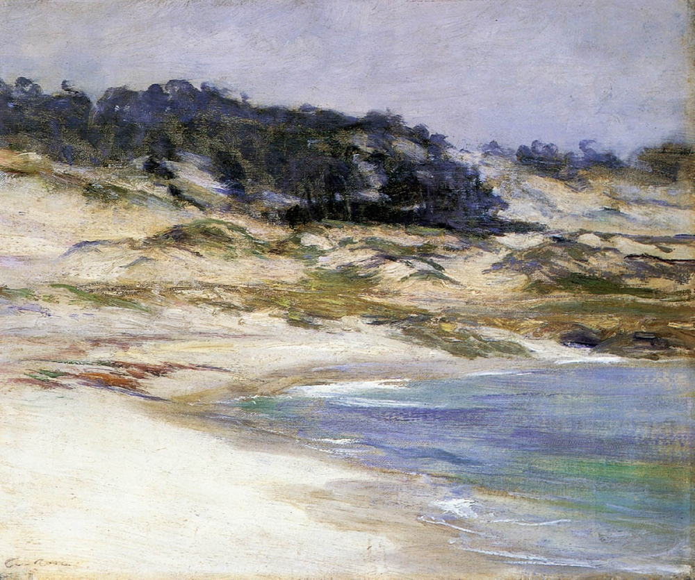 Guy Rose 17 Mile Drive, 1918 oil painting reproduction