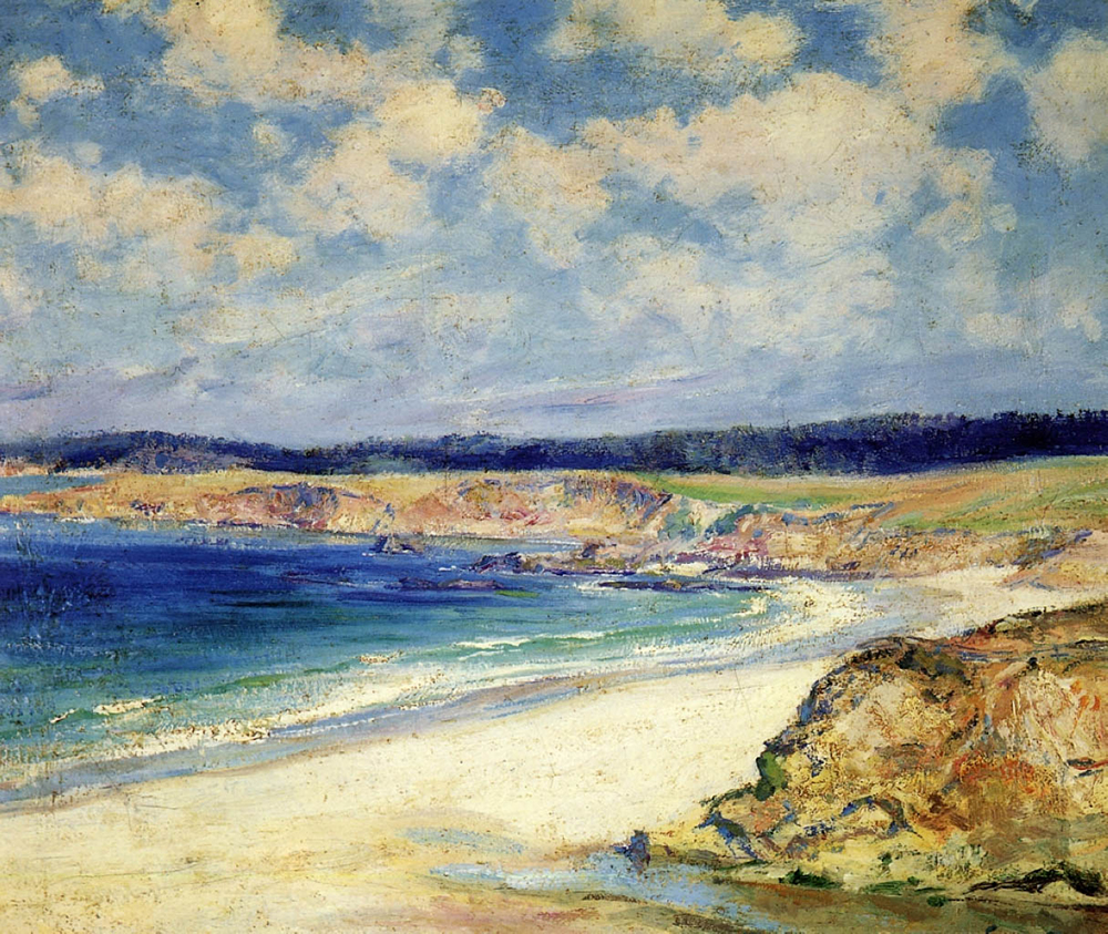 Guy Rose Carmel Beach oil painting reproduction