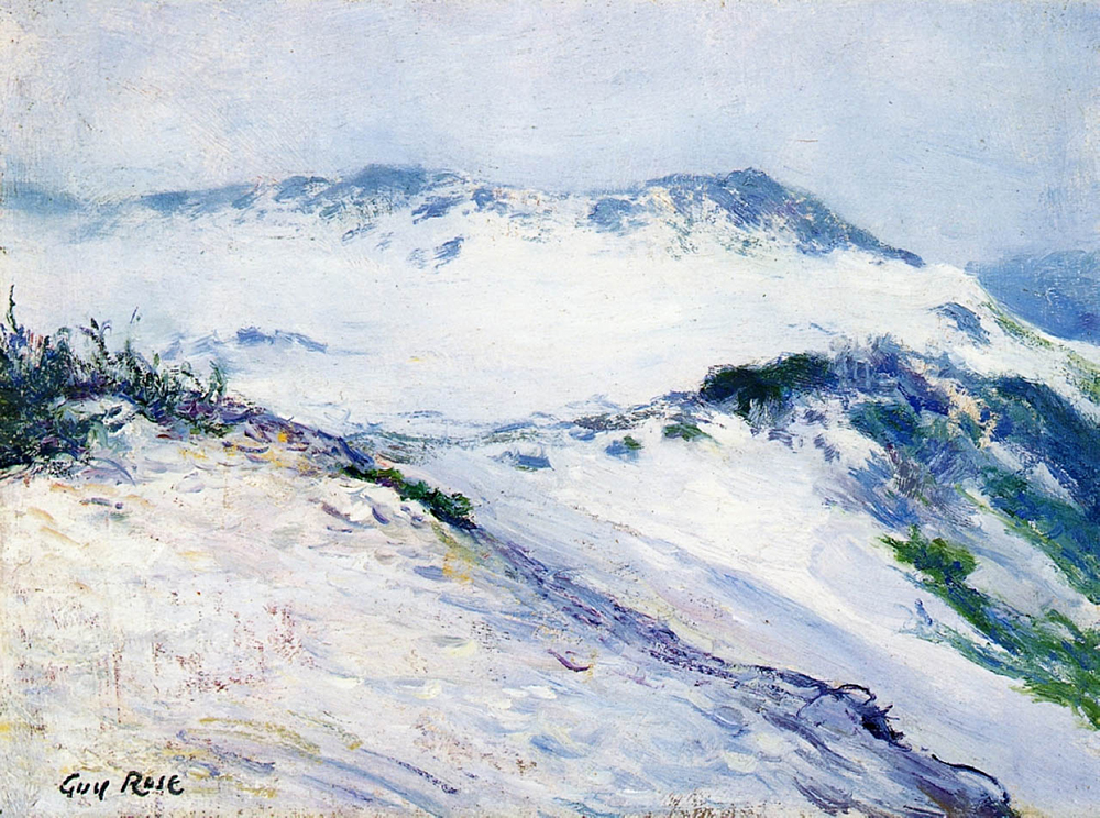 Guy Rose Carmel Dunes oil painting reproduction