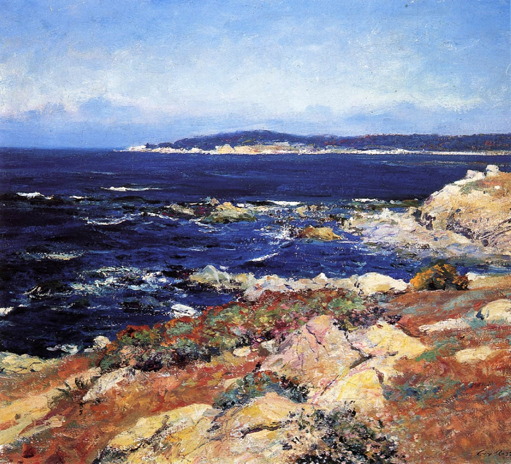 Guy Rose Carmel Seascape oil painting reproduction