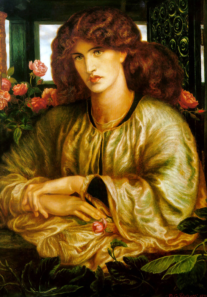 Dante Gabriel Rossetti La Donna Della Finestra, 1879 oil painting reproduction